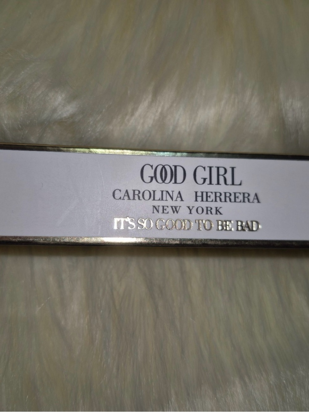 Carolina Herrera - Good Girl spray tube new in box-White & Gold